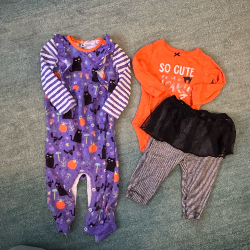 Kids Matching Set - Halloween Outfits 6 months